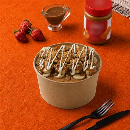 Karamel Waffle Bowl
