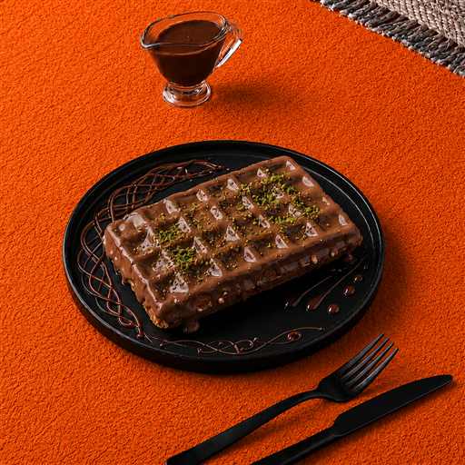 Sütlü Çikolatalı Klasik Waffle