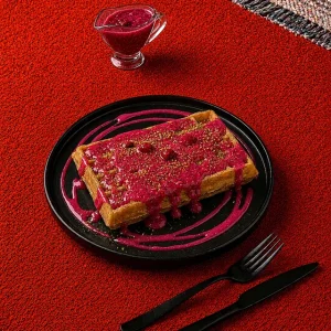 Frambuazlı Waffle