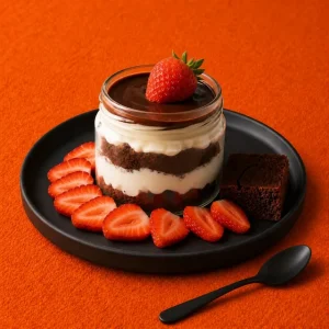 New York Mag Brownie & Strawberry